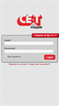 Mobile Screenshot of my.cet-power.com